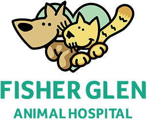 fisher glen logo with green text